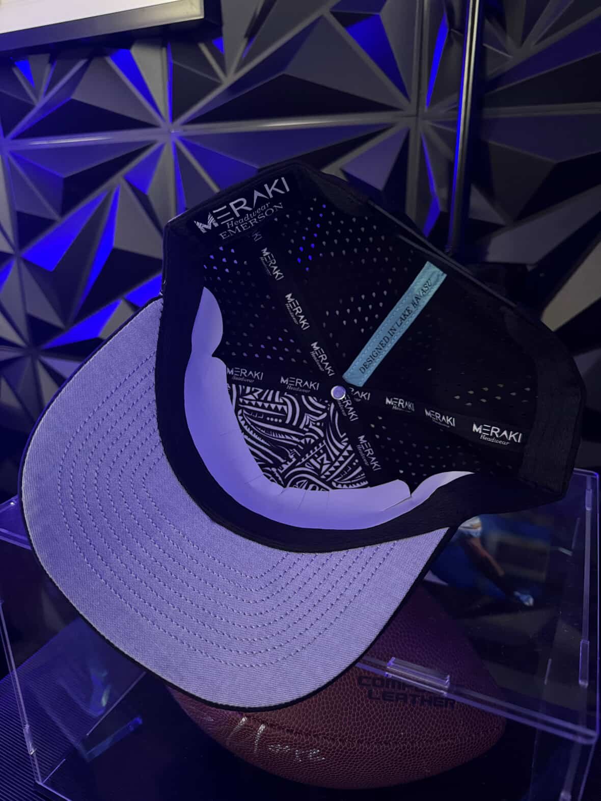 Black on Black PF Logo Hat - View 5